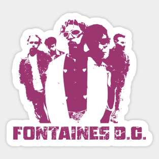 Fontaines DC Fan Art Sticker